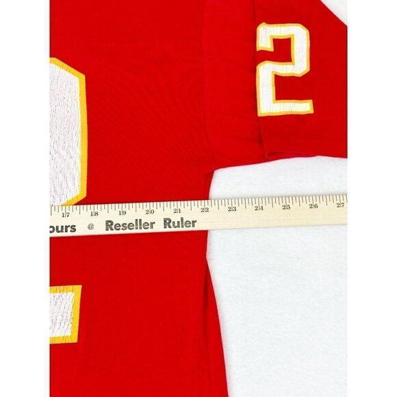 Vintage 80s NFL Kansas City Chiefs Jersey T-Shirt Red XL Single Stitch Football - Picture 9 of 10